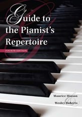 Guide to the Pianist's Repertoire book cover